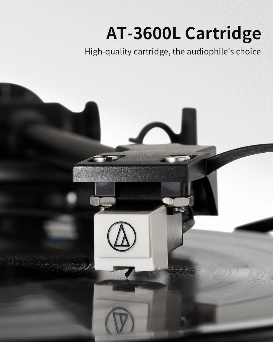 AngelsHornAngels Horn H002BT-OR Vintage Wooden Bluetooth Turntable 