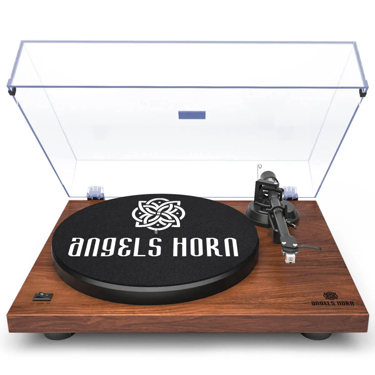 H002 Walnut Basic Turntable
